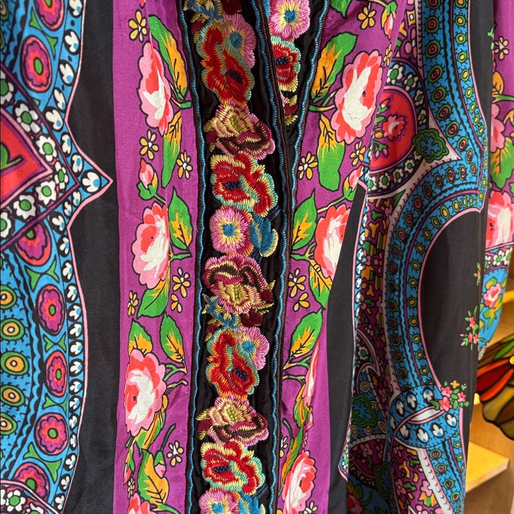 Johnny Was SOLD OUT Rose Spark Yena Kimono - Picture 3 of 7